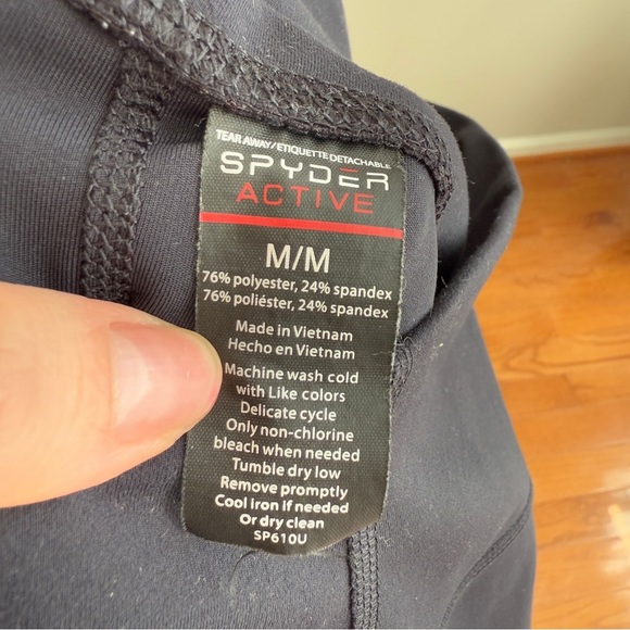 Spyder black athletic leggings - Picture 7 of 7